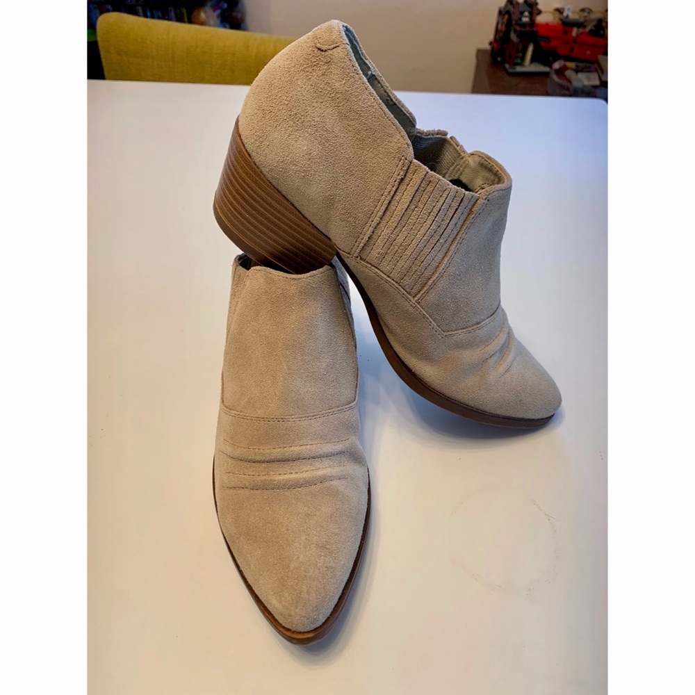 Vagabond Mandy Suede Western Ankle Bootie